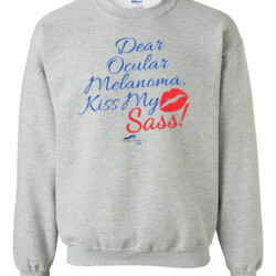 Kiss My Sass - Gildan - 8oz. 50/50 Crewneck Sweatshirt - DTG