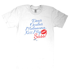 Kiss My Sass - American Apparel - Unisex Fine Jersey T-Shirt - DTG