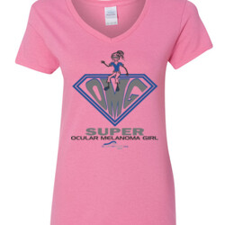 OM Girl - Gildan - 5V00L (DTG) - 100% Cotton V Neck T Shirt