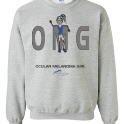 OM Girl2 - Gildan - 8oz. 50/50 Crewneck Sweatshirt - DTG