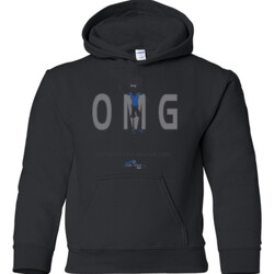 OM Girl2 - Gildan - 18500B (DTG) - 50/50 Youth Hooded Sweatshirt