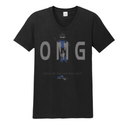 OM Guy2 - Gildan - Softstyle ® V Neck T Shirt - DTG