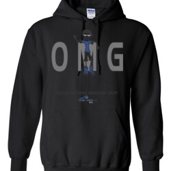 OM Guy2 - Gildan - 8 oz. 50/50 Hooded Sweatshirt - DTG