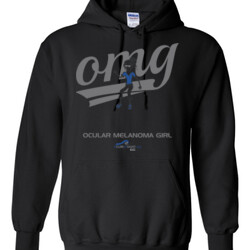 OM Girl3 - Gildan - 8 oz. 50/50 Hooded Sweatshirt - DTG