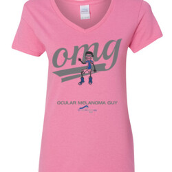 OM Guy3 - Gildan - 5V00L (DTG) - 100% Cotton V Neck T Shirt