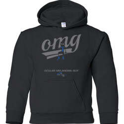 OM Guy3 - Gildan - 18500B (DTG) - 50/50 Youth Hooded Sweatshirt