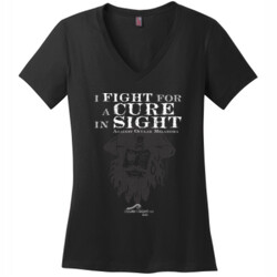 ACIS Pirate Design - District Made® - Ladies Perfect Weight® V-Neck Tee - DTG