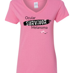 ACIS Survivor - Gildan - 5V00L (DTG) - 100% Cotton V Neck T Shirt