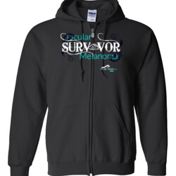 OM Survivor - Gildan - Full Zip Hooded Sweatshirt - DTG