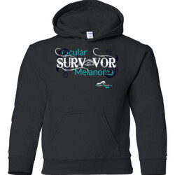 OM Survivor - Gildan - 18500B (DTG) - 50/50 Youth Hooded Sweatshirt