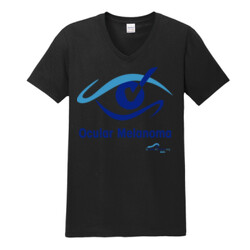 OM Check - Gildan - Softstyle ® V Neck T Shirt - DTG
