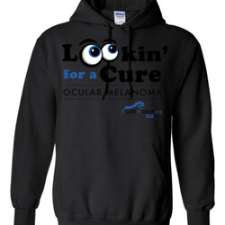 Looking For A Cure - Gildan - 8 oz. 50/50 Hooded Sweatshirt - DTG