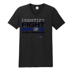 Identify-Fight-Survive - Gildan - Softstyle ® V Neck T Shirt - DTG