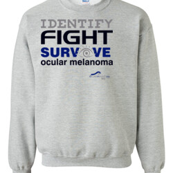 Identify-Fight-Survive - Gildan - 8oz. 50/50 Crewneck Sweatshirt - DTG