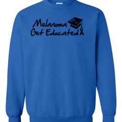 Get Educated - Gildan - 8oz. 50/50 Crewneck Sweatshirt - DTG