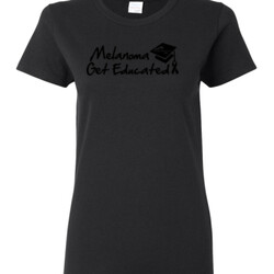 Get Educated - Gildan - Ladies 100% Cotton T Shirt - DTG