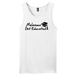 Get Educated - District - Young Mens The Concert Tank ® (DTG)