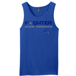 Fighter - District - Young Mens The Concert Tank ® (DTG)