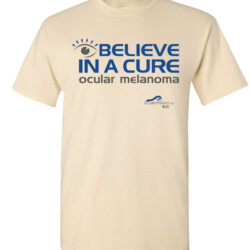 Eye Belive In A Cure - Gildan - 6.1oz 100% Cotton T Shirt - DTG