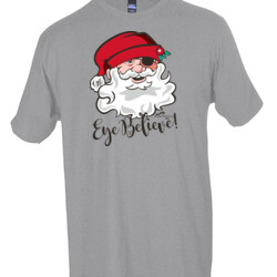 Eye Believe Holiday Shirt - Tultex - Unisex Fine Jersey Tee