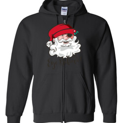 Eye Believe Holiday Shirt - Gildan - Full Zip Hooded Sweatshirt - DTG