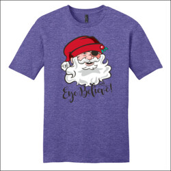 Eye Believe Holiday Shirt - District - Very Important Tee ® - DTG