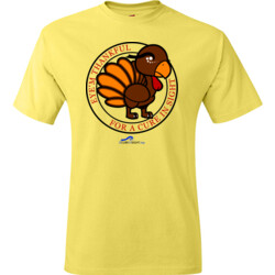 Eye'm Thankful For A Cure In Sight - Hanes - TaglessT-Shirt - DTG