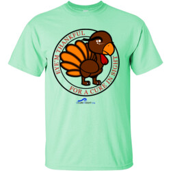 Eye'm Thankful For A Cure In Sight - Gildan - 6.1oz 100% Cotton T Shirt - DTG